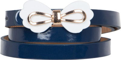 

Calvino Women Casual, Formal Blue Artificial Leather Belt