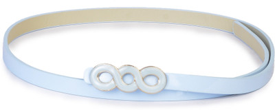 

Buckle Up Women Blue Artificial Leather Belt