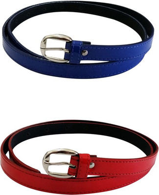 

Verceys Girls Casual Blue, Red Artificial Leather Belt