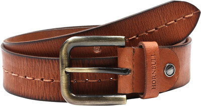 

Hornbull Men Casual, Formal Tan Genuine Leather Belt