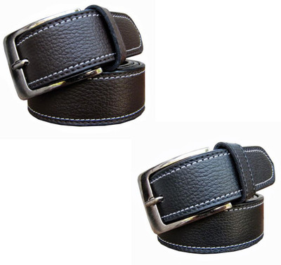 

Winsome Deal Men Formal Black, Brown Artificial Leather Belt
