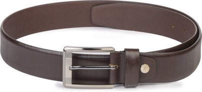 

Buckle Up Men Brown Genuine Leather Belt
