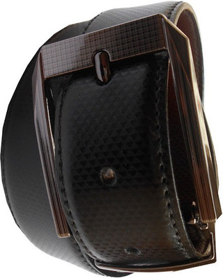 

AmahapGlamourDaze Men Formal Black Synthetic Belt