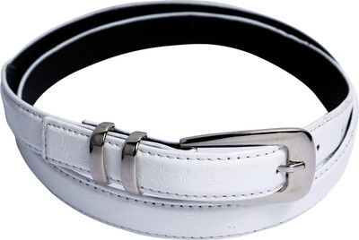

Contra Women White Artificial Leather Belt
