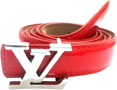 

Mode Girls Casual, Formal Red Genuine Leather Belt