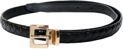 

Lino Perros Women Casual Black Artificial Leather Belt