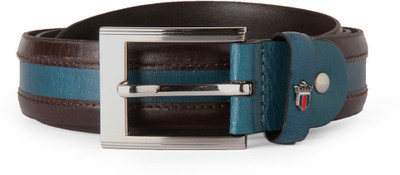 

Louis Philippe Men Blue Genuine Leather Belt