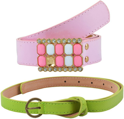 

Antiformal Women Casual, Party Multicolor Artificial Leather Belt