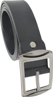 

Comfort Zone Men Casual, Formal Black Artificial Leather Belt, Attractive black