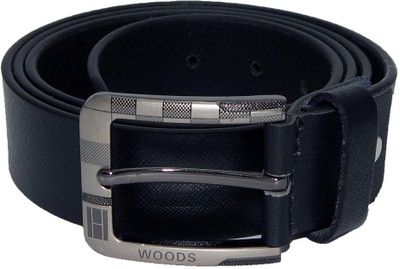 

Woods Men Formal, Casual Black Genuine Leather Belt