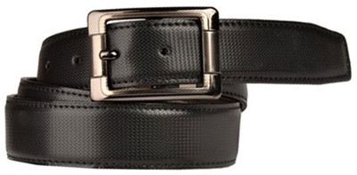 

OODI Men Black Artificial Leather Belt