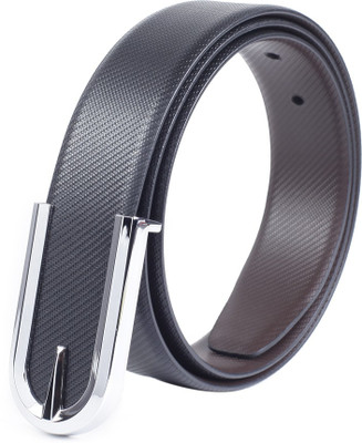 

Chisel Men Formal Black Genuine Leather Belt