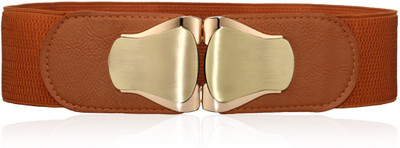 

Calvino Women Casual, Formal Brown Artificial Leather Belt