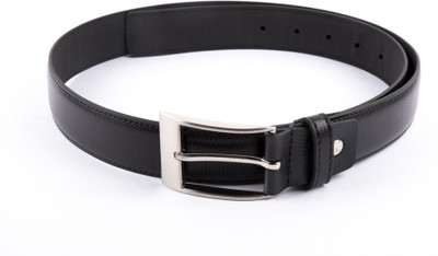 

Leather Hub Men Formal Black Synthetic Reversible Belt