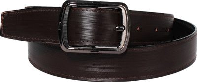 

Klaska Men Formal Black Artificial Leather Reversible Belt