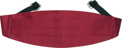 

Tiekart Men Casual Maroon Fabric Belt