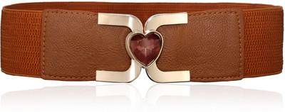 

Calvino Women Casual, Formal Brown Artificial Leather Belt
