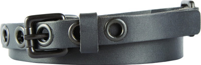 Fastrack Women Casual Black Genuine Leather Belt