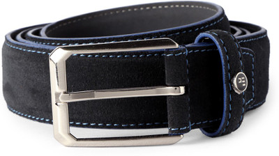 

Peter England Men Casual Black Genuine Leather Belt