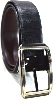 

TannedHides Men Formal Black Genuine Leather Belt