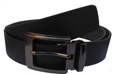 

AGD Men Formal Black Genuine Leather Belt