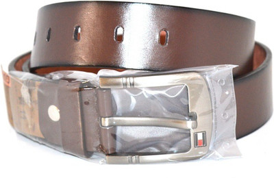 

BraveHood Men Casual Brown Genuine Leather Reversible Belt