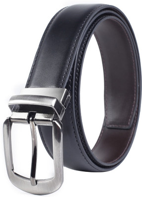 

Chisel Men Formal Black Genuine Leather Reversible Belt