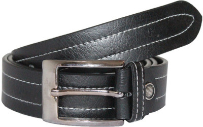 Bacchus Men Formal Black Artificial Leather Belt