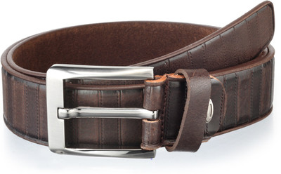 

Teakwood Men Brown Genuine Leather Belt