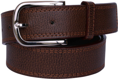 

Visach Men Formal Brown Artificial Leather Belt