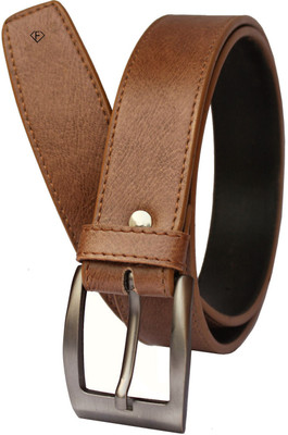 

Fashius Men Tan Artificial Leather Belt, Tan-01