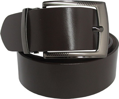 

Comfort Zone Men Brown Genuine Leather Belt