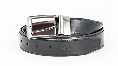 

Frow Men Black, Brown Genuine Leather Reversible Belt