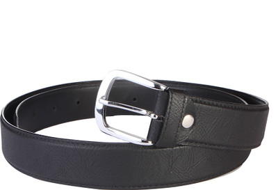 

Royal County Of Berkshire Polo Club Men Casual Black Texas Leatherite Belt, Black-02