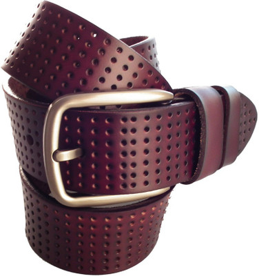 

Lion Heart Men Casual Brown Genuine Leather Belt