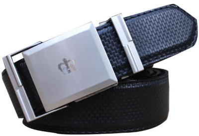 

Unifashionate Men Formal, Casual Black Artificial Leather Belt