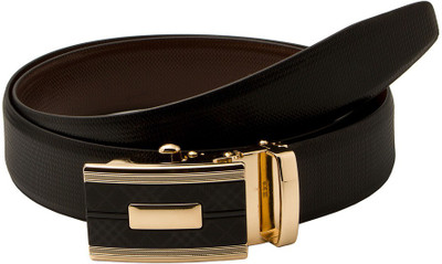 

Gildermen Men Formal Black, Brown Genuine Leather Reversible Belt