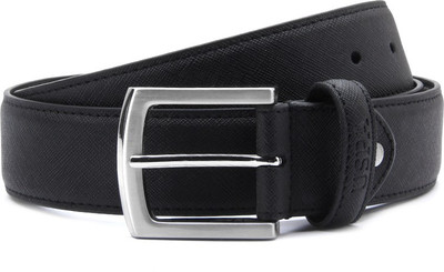 

U.S. Polo Assn Men Black Genuine Leather Belt