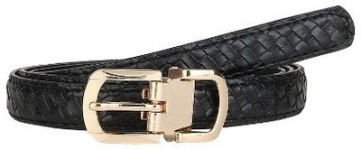 

Lino Perros Women Casual Black Artificial Leather Belt