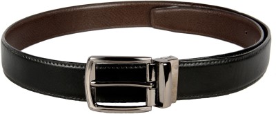 

Via Harp Men Casual, Party, Formal, Evening Black, Brown Genuine Leather Reversible Belt, Biege;black