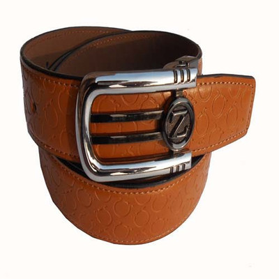 

M&Ms Men Tan Texas Leatherite Belt