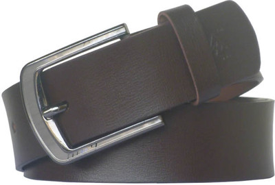 

Sondagar Arts Men Casual Brown Genuine Leather Belt
