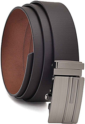 

Hawai Men Casual, Formal Brown Genuine Leather Belt, Brown-01