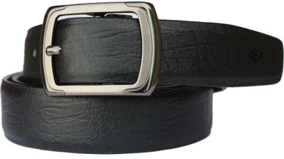 

Fashius Men Black Artificial Leather Belt, Black-01
