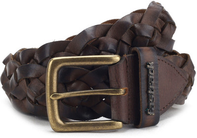 

Fastrack Women Brown Metal, Genuine Leather Belt