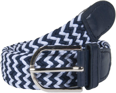 

Snoby Women Casual Multicolor Fabric Belt, Blue-blue