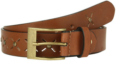 

Parx Men Brown Genuine Leather Belt