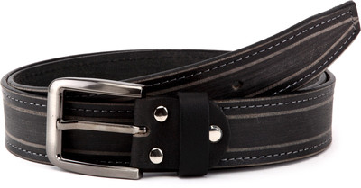 

WildHorn Men Casual Black Genuine Leather Belt