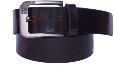 

OODI Men Black Artificial Leather Belt