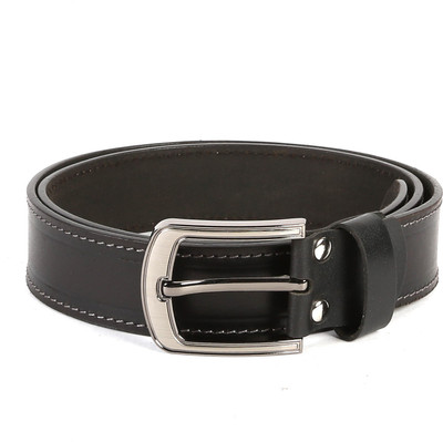 

WildHorn Men Casual Black Genuine Leather Belt